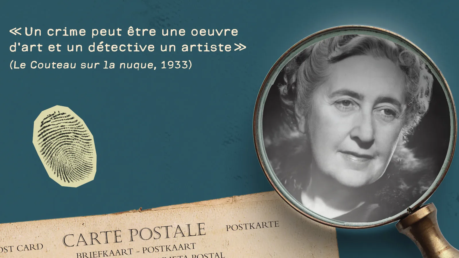 Agatha Christie : la reine du roman policier