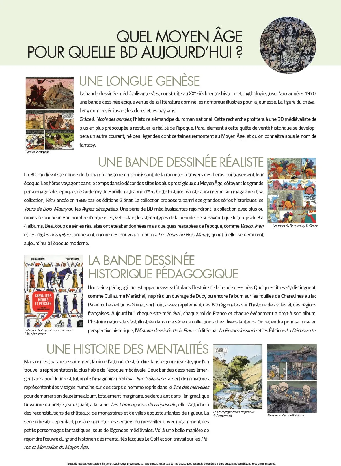 Moyen Âge dans la bande dessinée