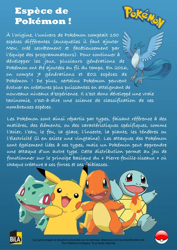 Pokémon : des monstres et des jeux