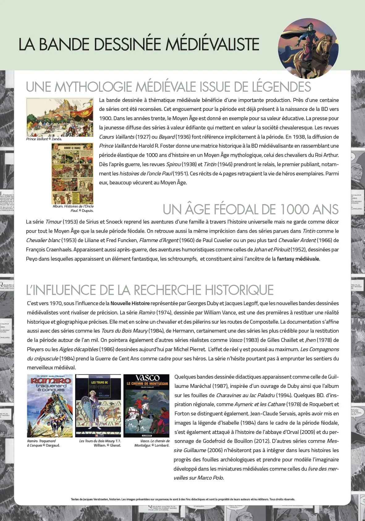 Moyen Âge dans la bande dessinée