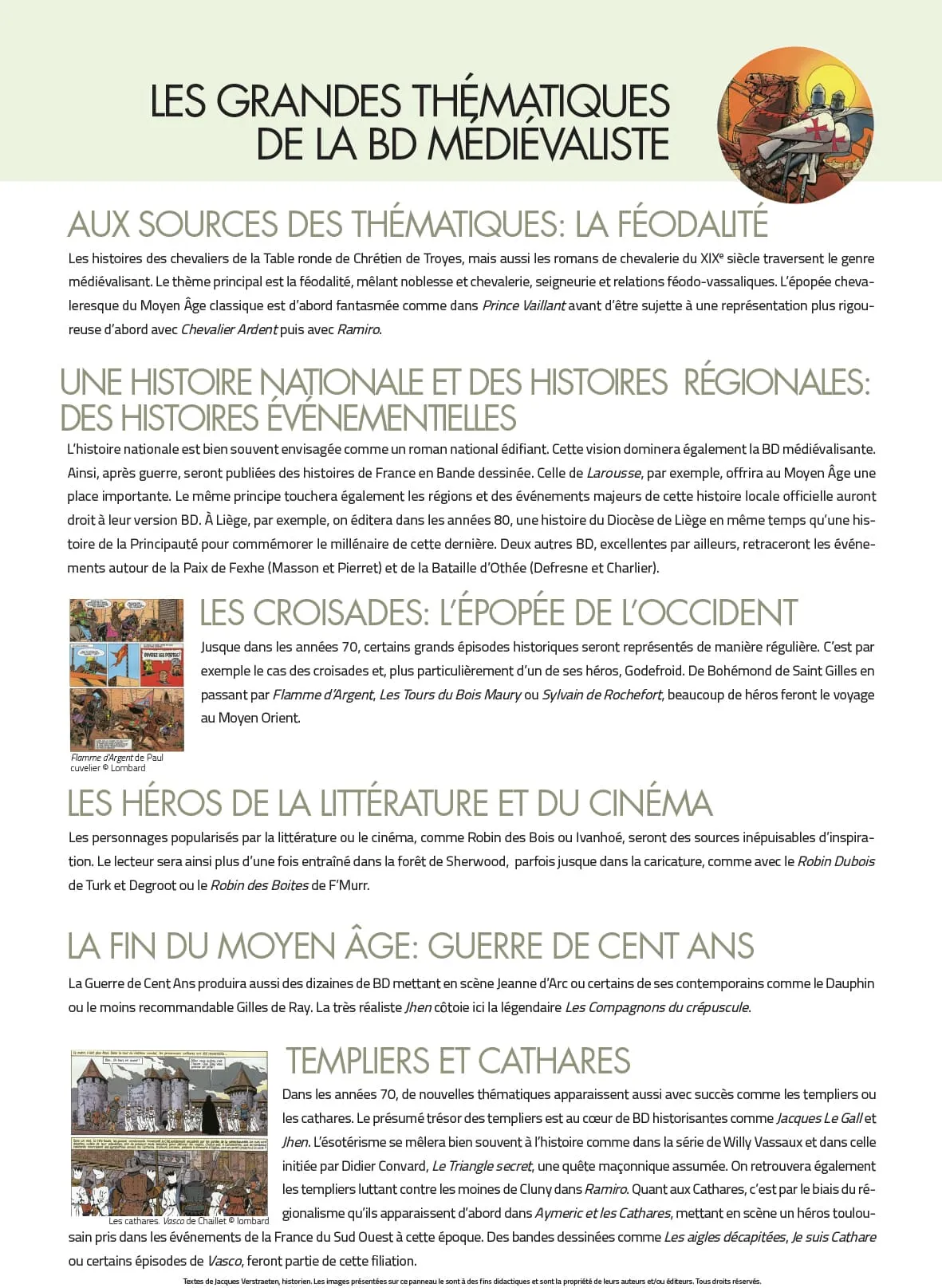 Moyen Âge dans la bande dessinée