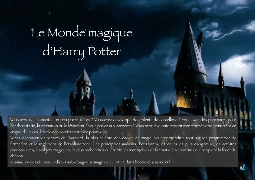 Harry Potter : le monde magique du plus célèbre des sorciers