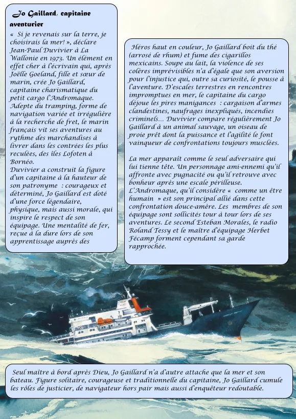 Jo Gaillard : escale en aventures