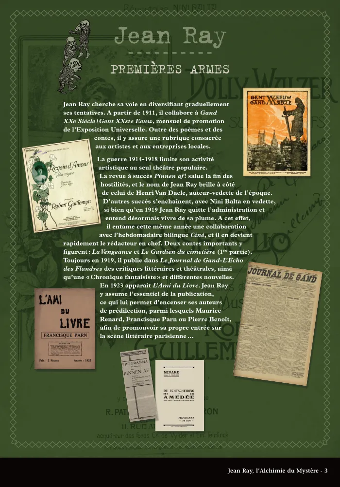 Jean Ray, l’alchimie du mystère (+ colis de livres)