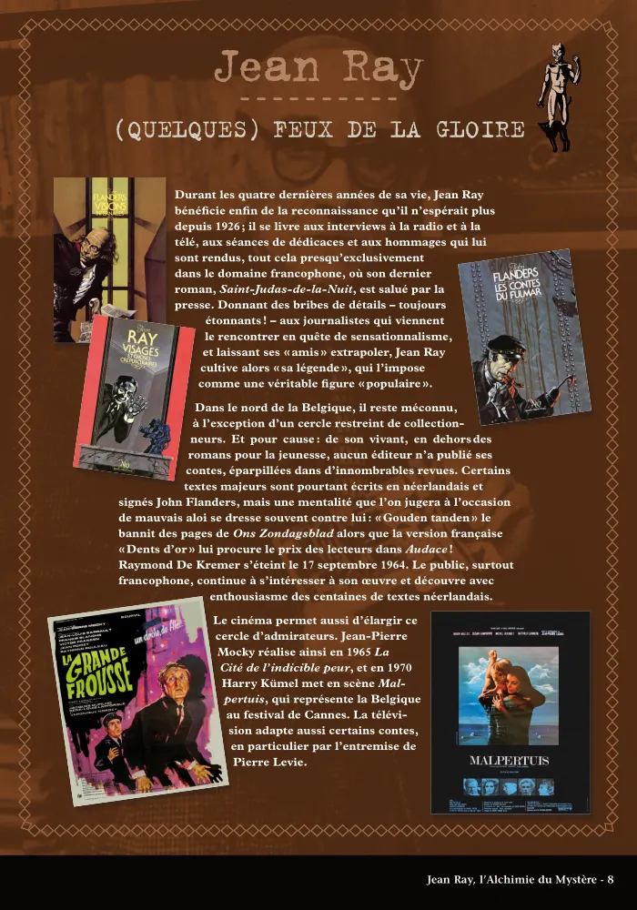Jean Ray, l’alchimie du mystère (+ colis de livres)