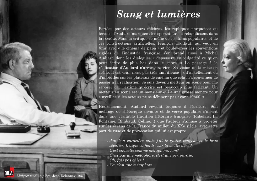 Michel Audiard, le Tonton des flingueurs