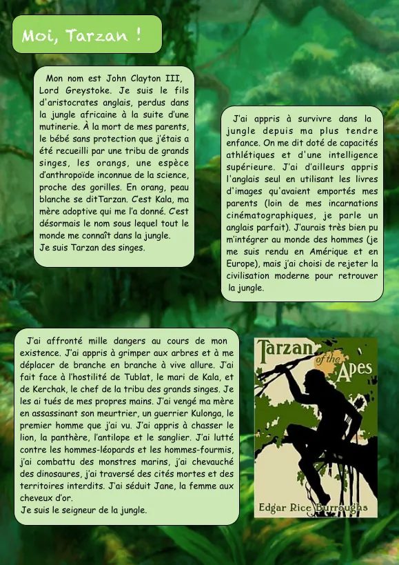Tarzan et les tarzanides : les seigneurs de la jungle
