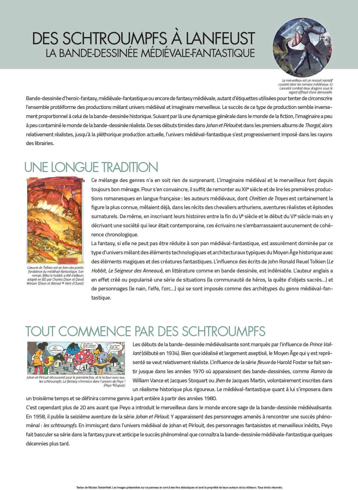 Moyen Âge dans la bande dessinée