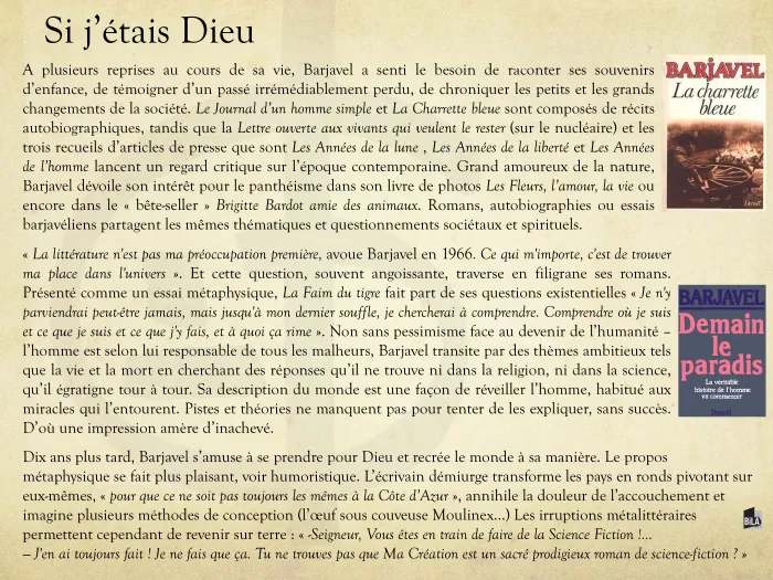 René Barjavel, le grand secret