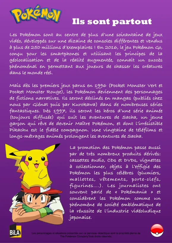 Pokémon : des monstres et des jeux