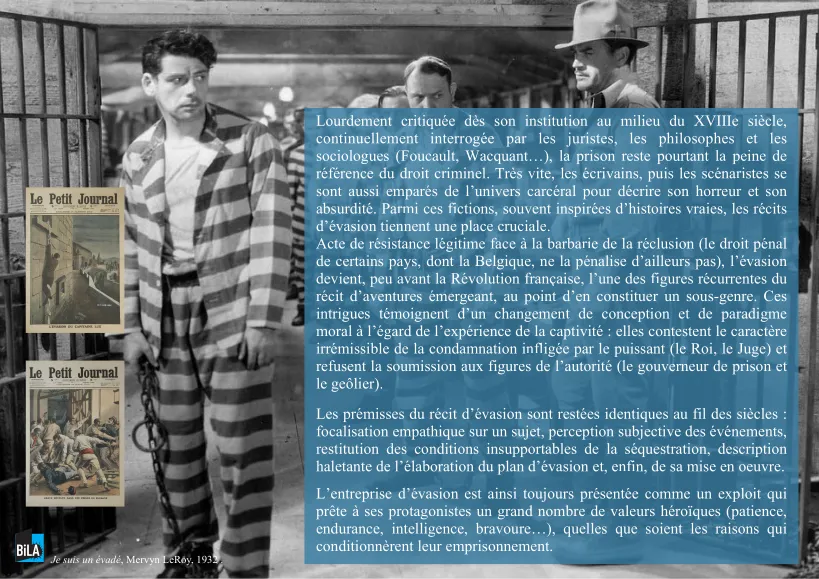 Prison Break, les récits d'évasion