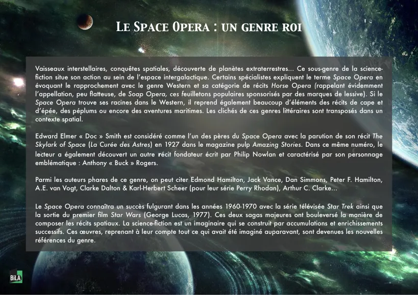 Science-fiction : motifs d'un genre