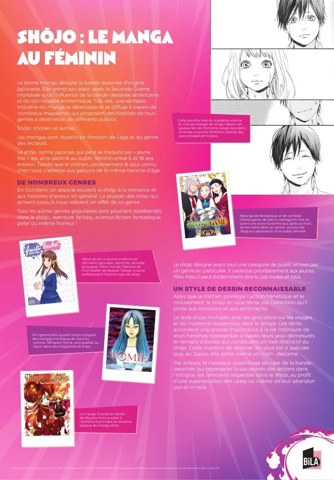Shojo : le manga au féminin