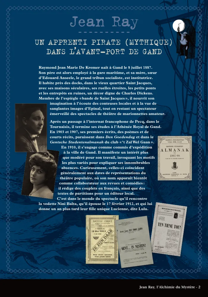 Jean Ray, l’alchimie du mystère (+ colis de livres)